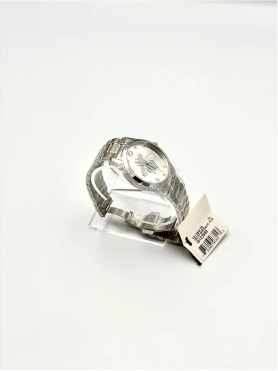 Gucci G-Timeless Women’s Watch - Silver Bee Dial - YA1264126 - New with Tags - Picture 9 of 11